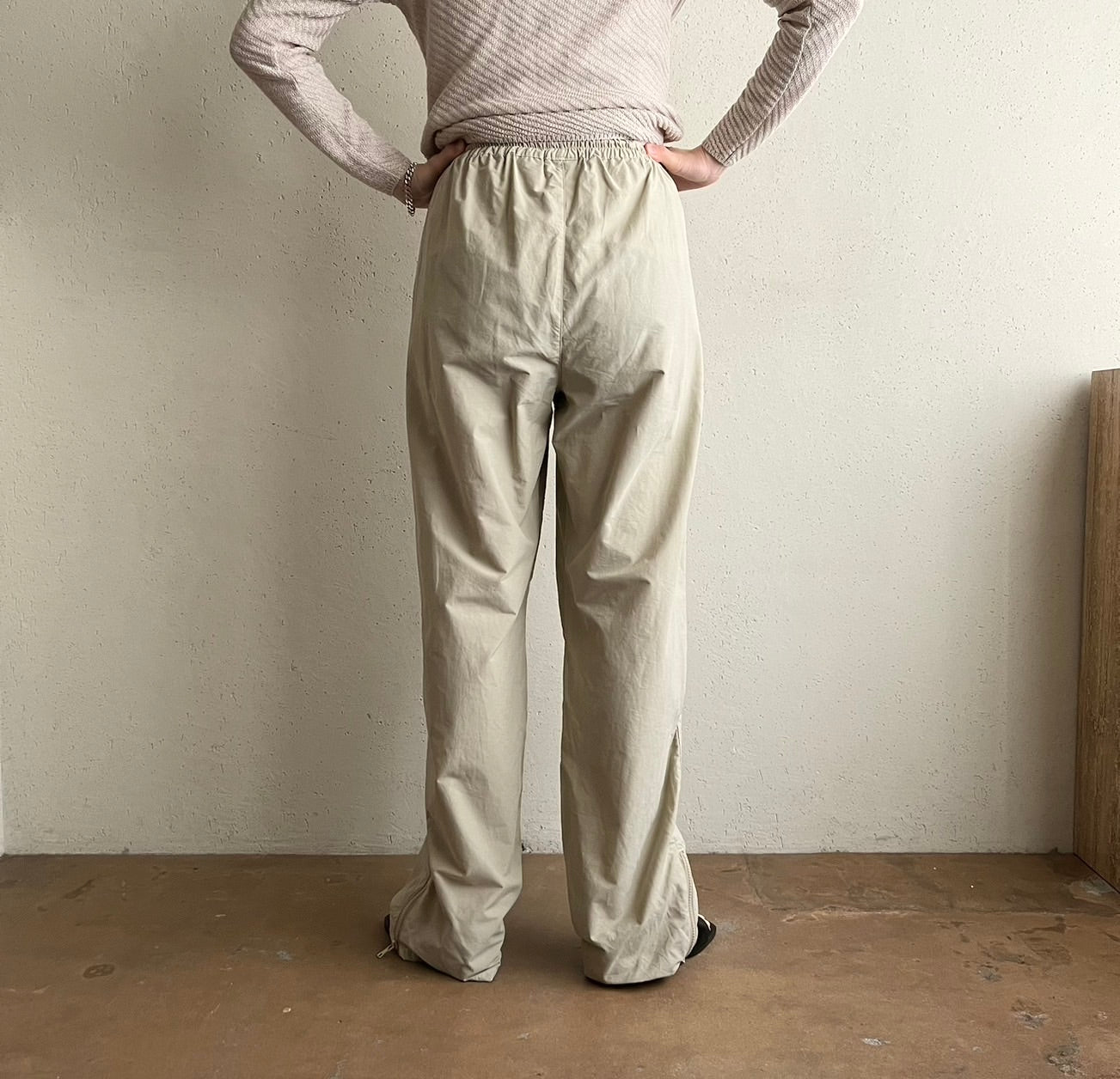 90s Cotton Nylon Pants