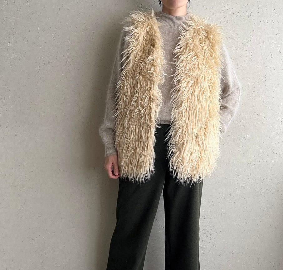90s Fur Vest