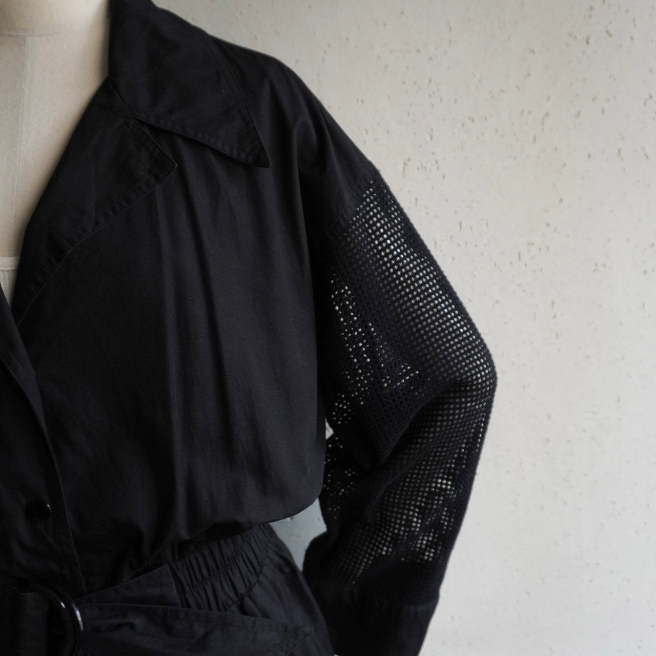 80s Mesh Dress Made in USA