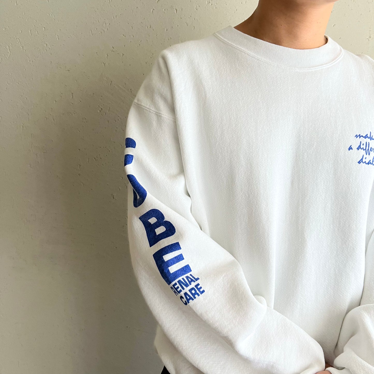 90s Printed Sweater Made in USA