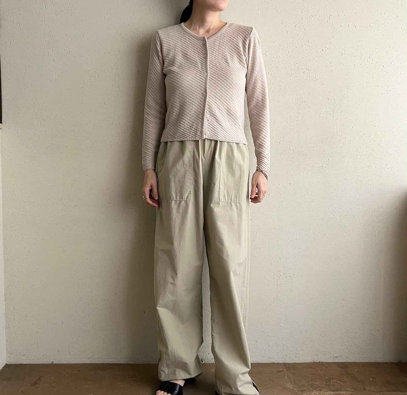 90s "J.CREW" Knit Cardigan Made in USA