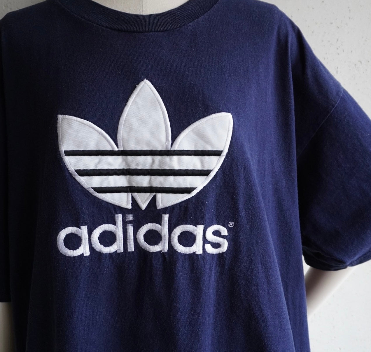 90s "adidas" T-shirt Made in USA