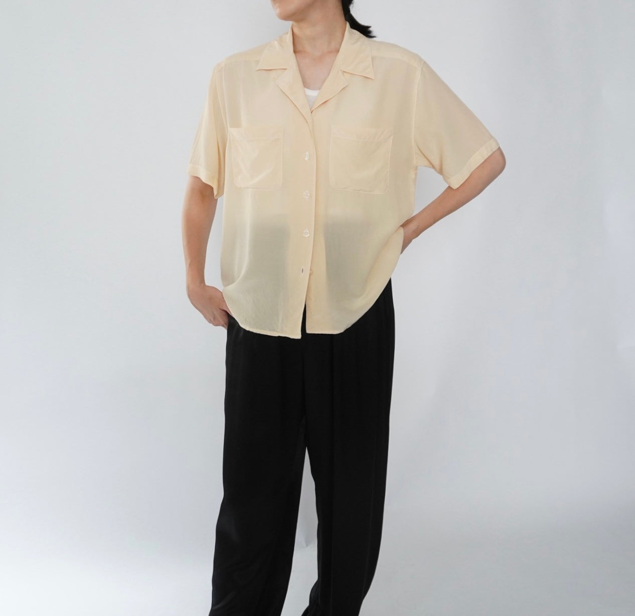90s Silk Shirt