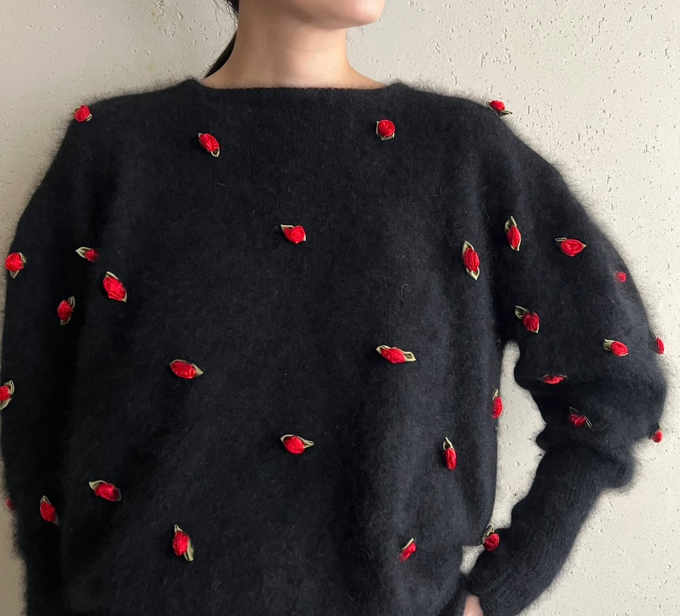 90s Design Angora Knit