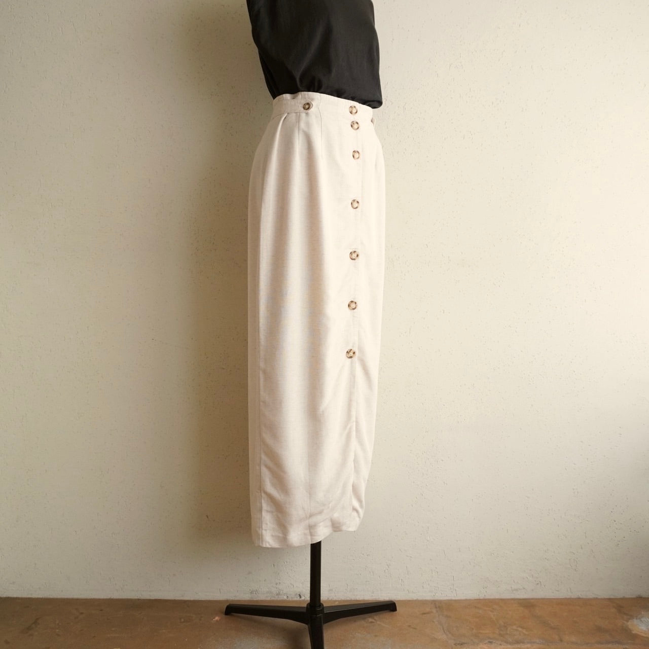 90s Button Design Skirt