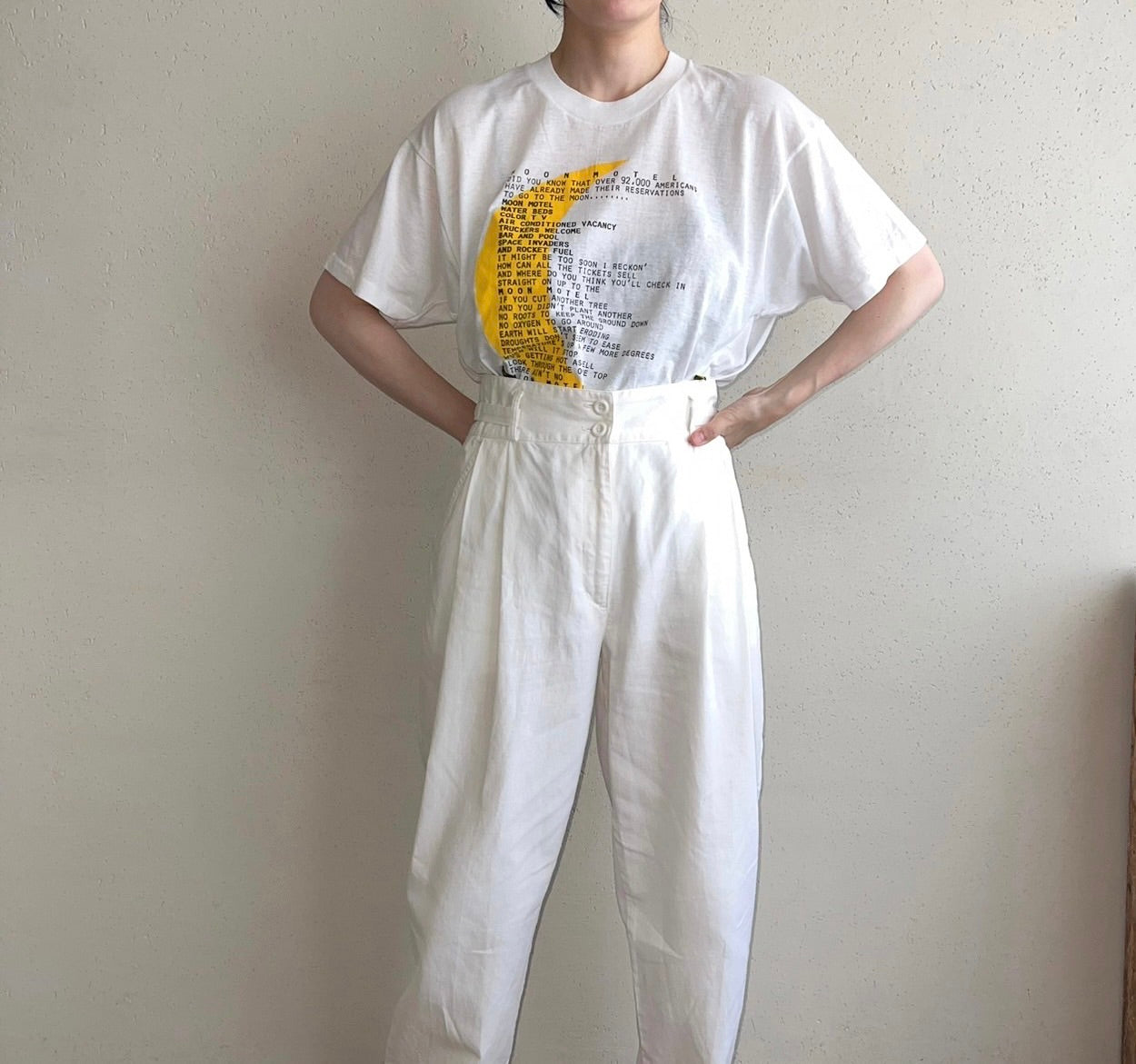 80s Printed T-shirt Made in USA