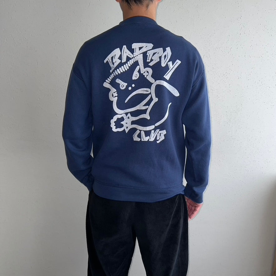 90s "BAD BOY  CLUB" Printed Sweater