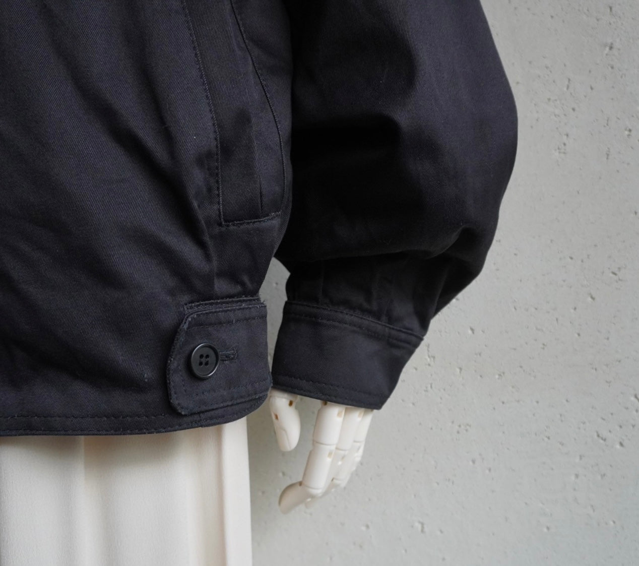 90s Black Jacket Made in Italy