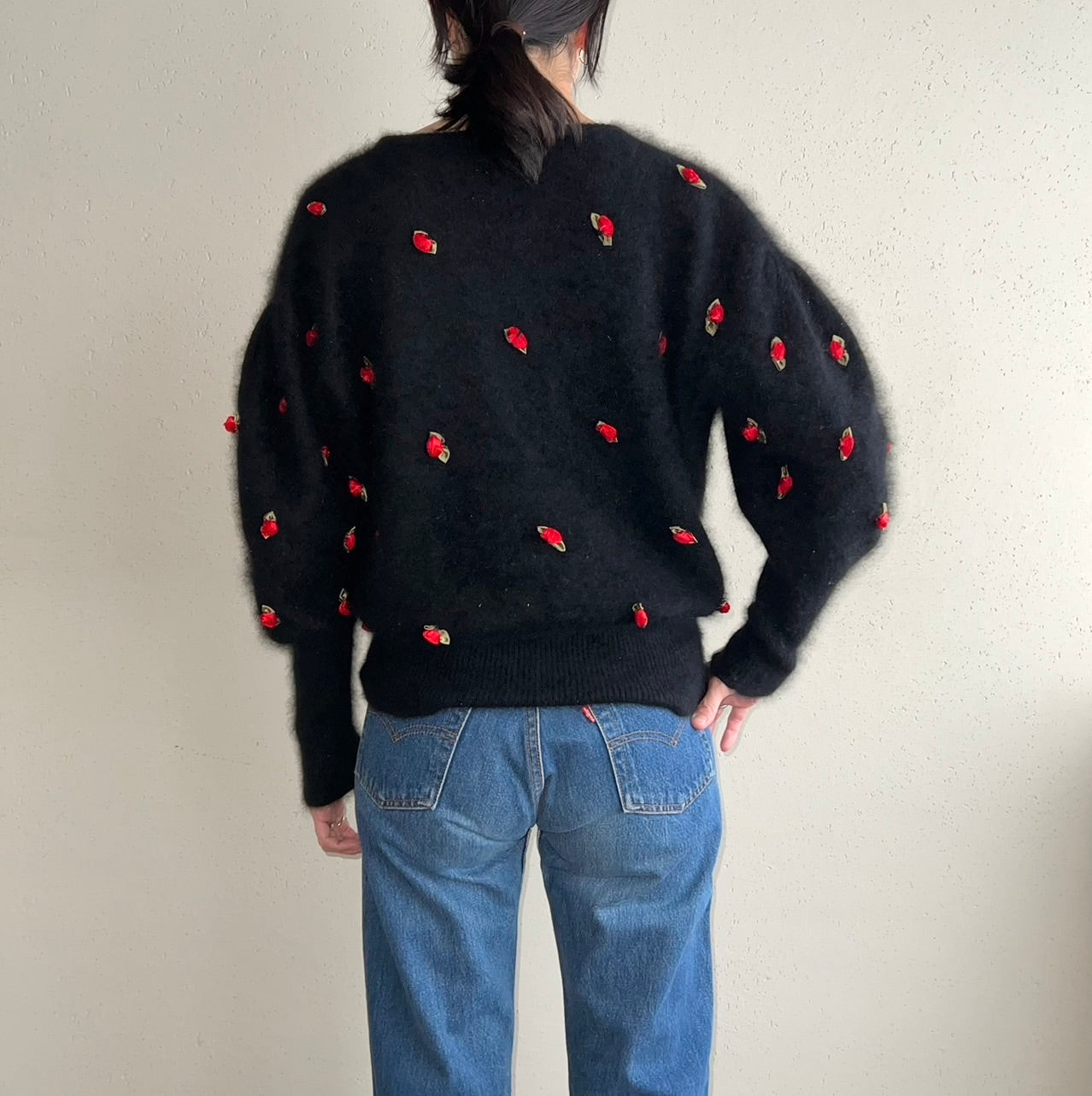 90s Design Angora Knit