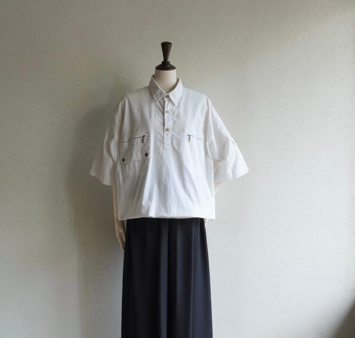 90s EURO Zip Design Top