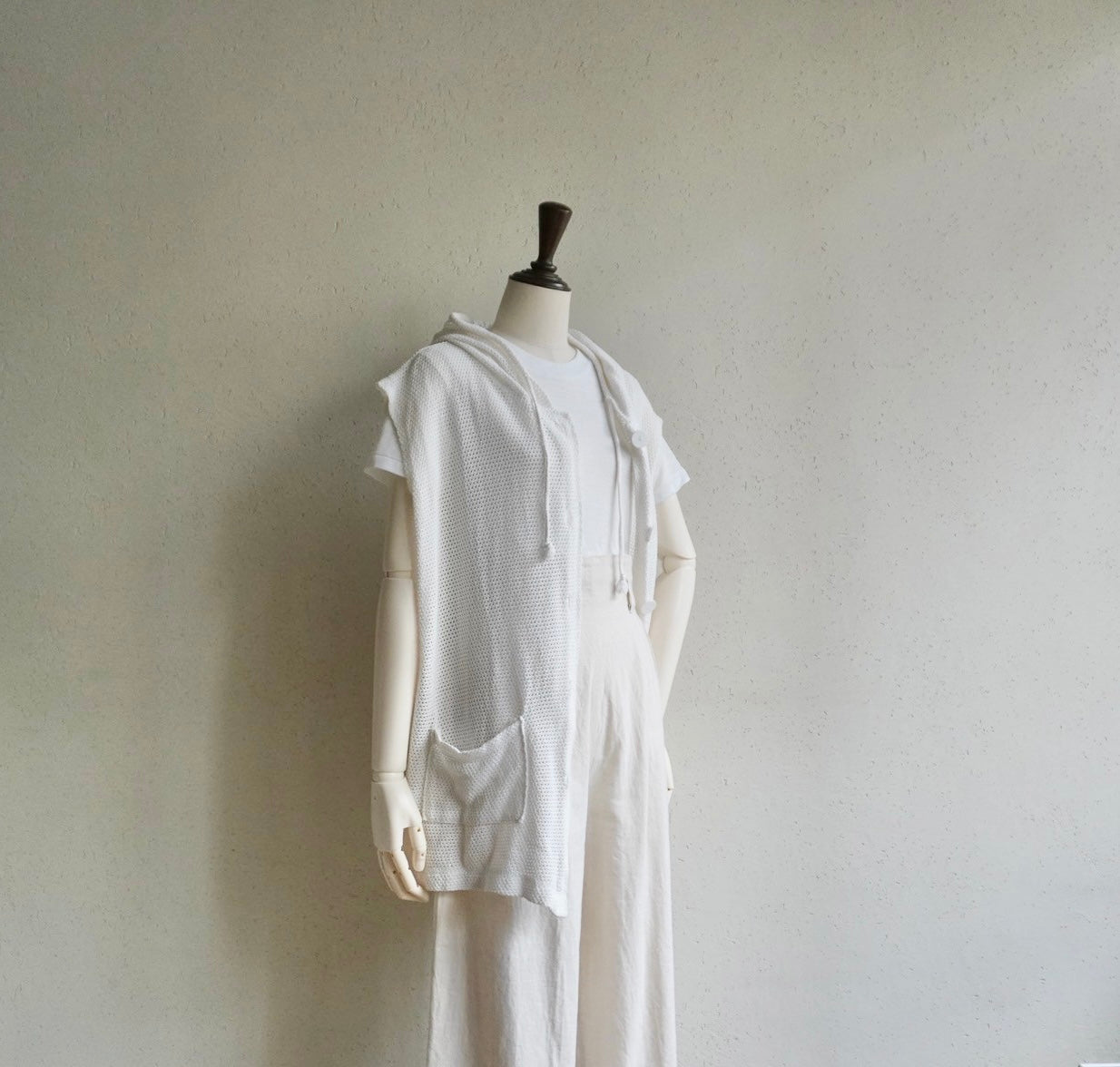 90s Mesh Sleeveless Top Made in USA