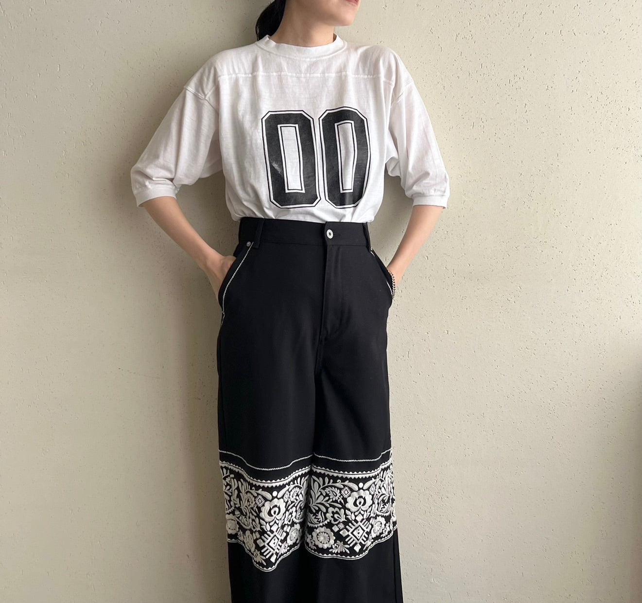 80s Printed T-shirt Made in USA