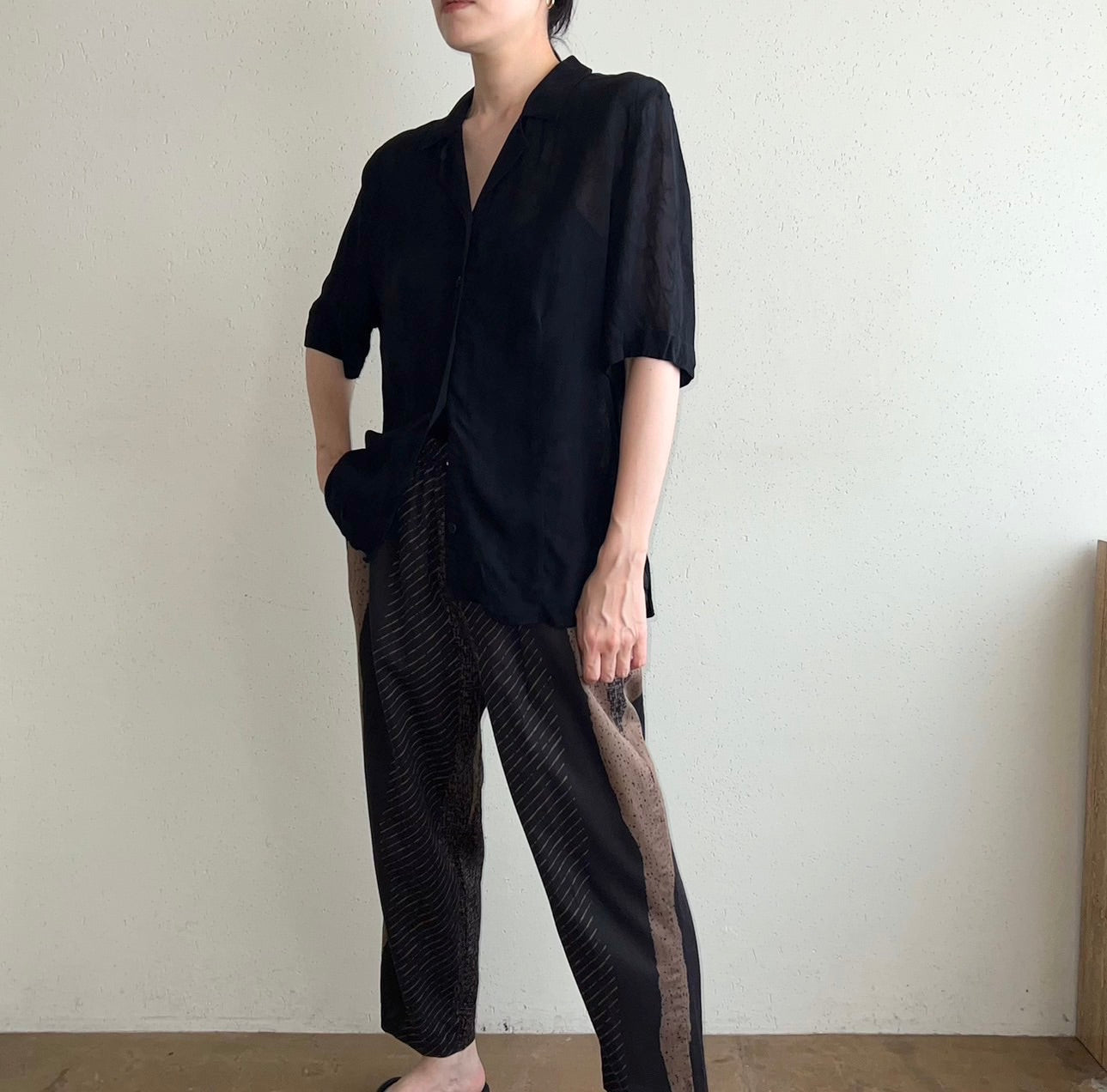90s EURO Sheer Shirt