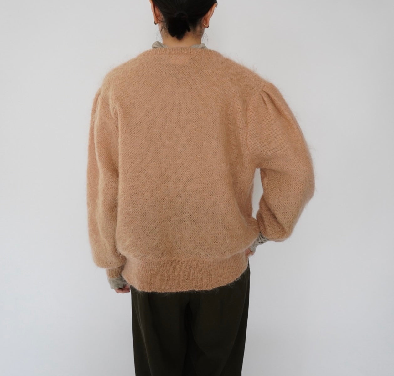 80s Mohair Knit Cardigan
