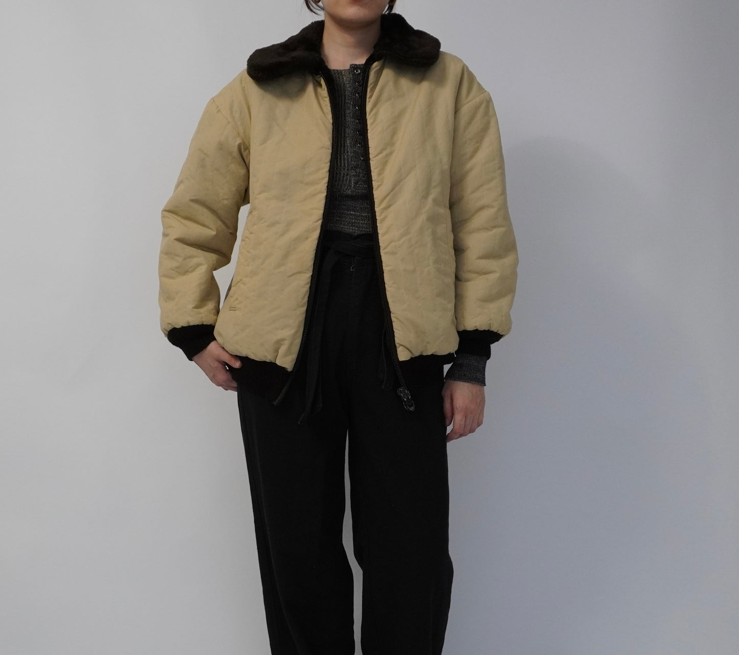 70s Fur Reversible Jacket