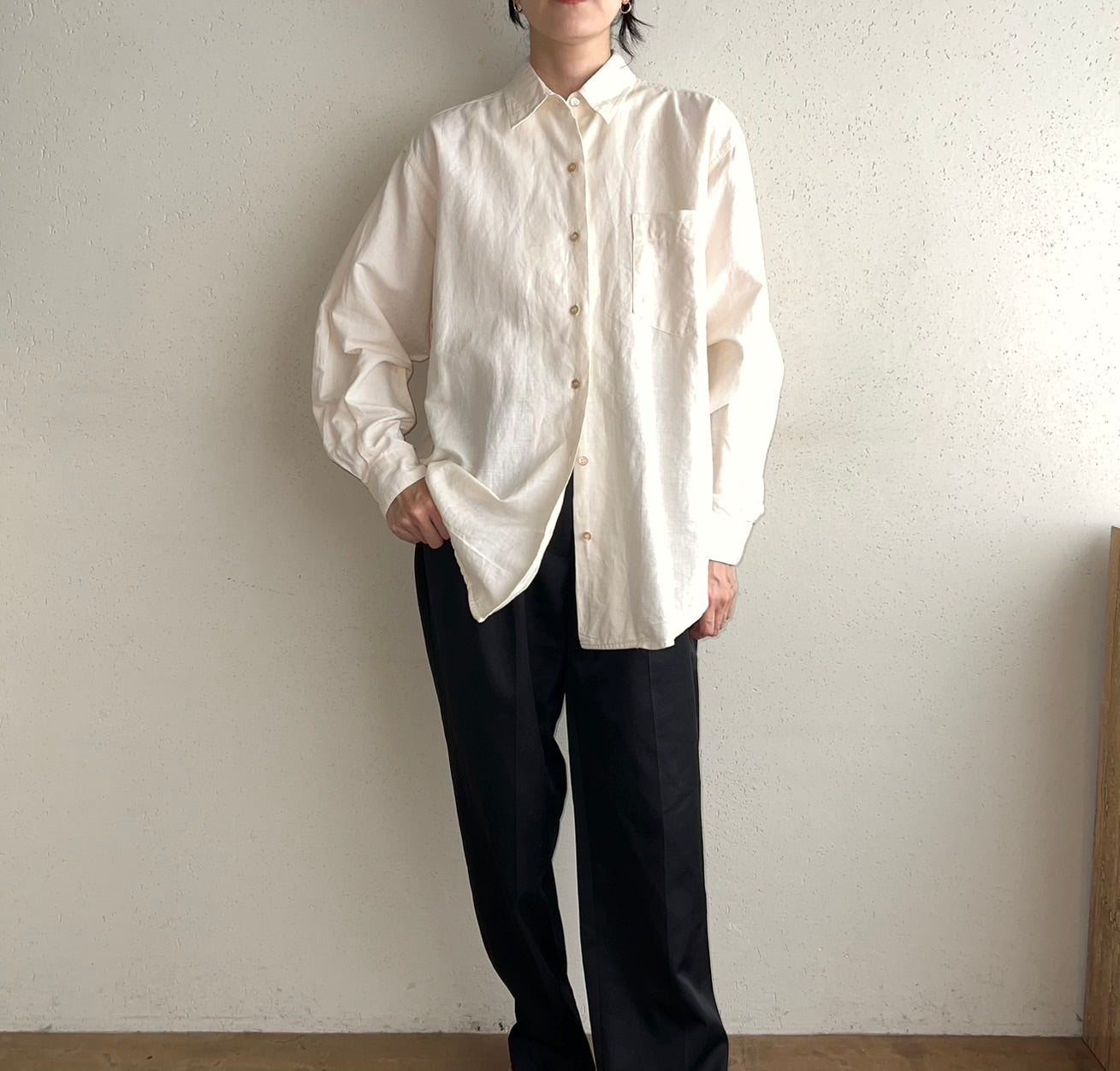 90s "Calvin Klein Sport" Linen Shirt