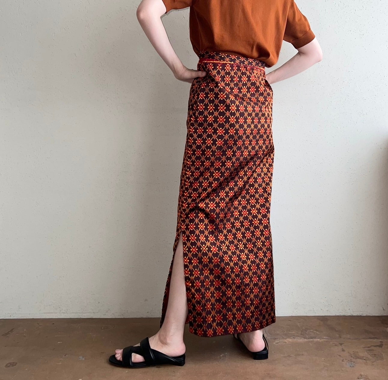 80s Pattern Skirt