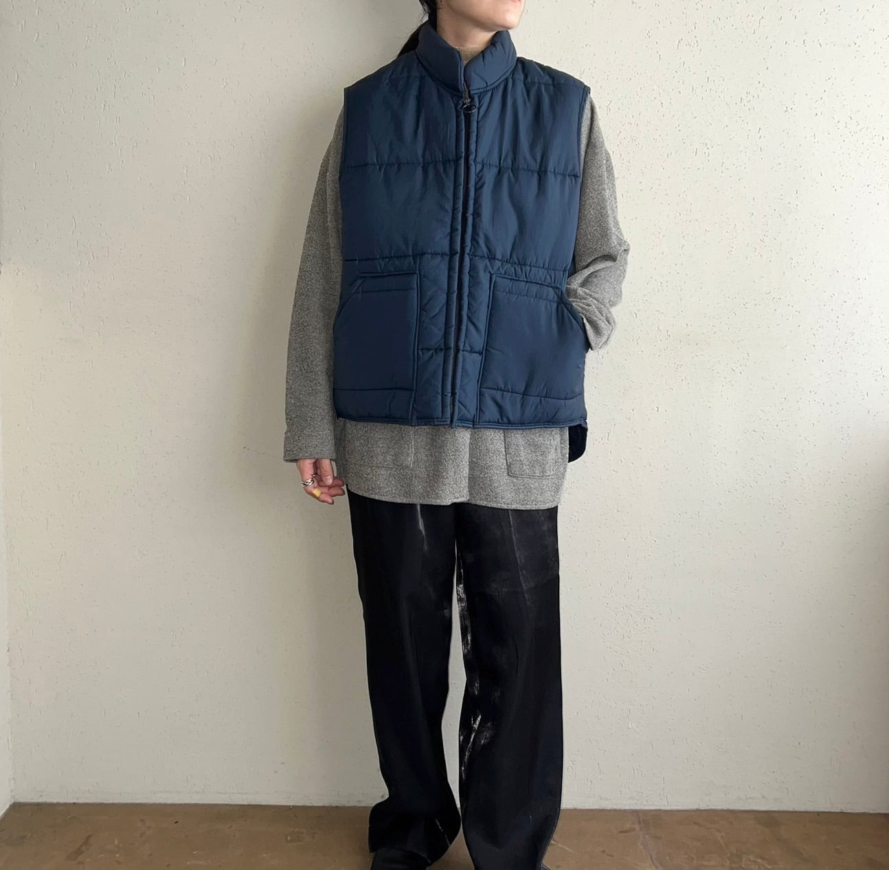 80s Quilted Vest Made in USA