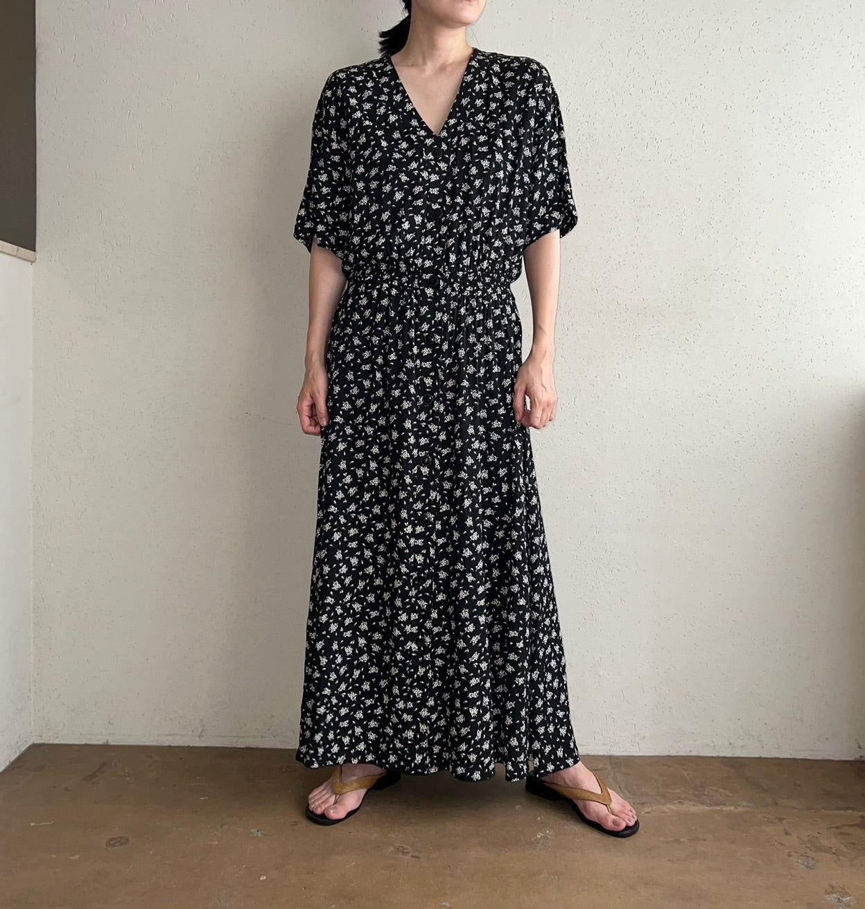 90s Printed Dress