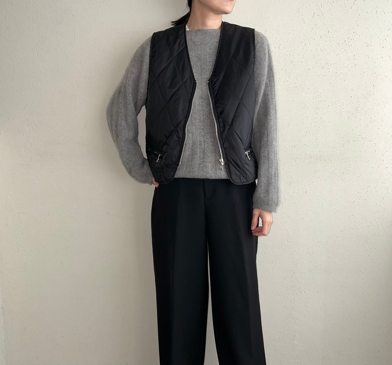90s EURO Quilted Vest