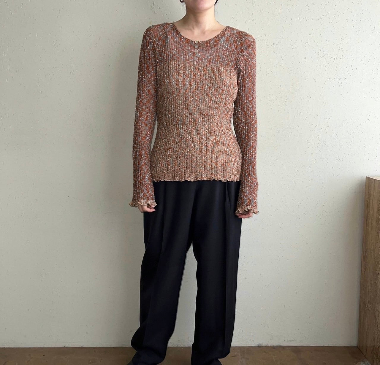 Mix Ribbed Top