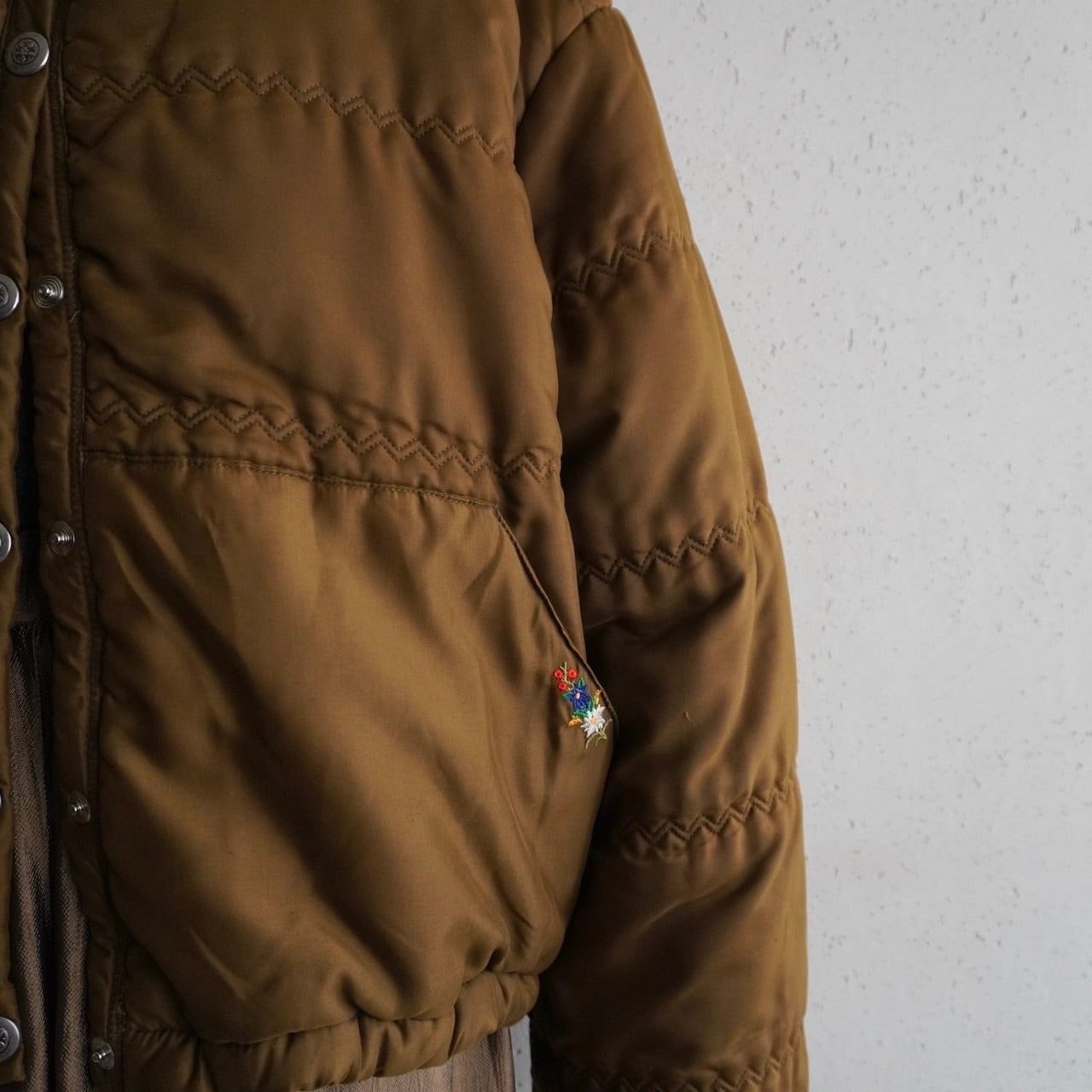 90s Embroidery Jacket Made in Italy