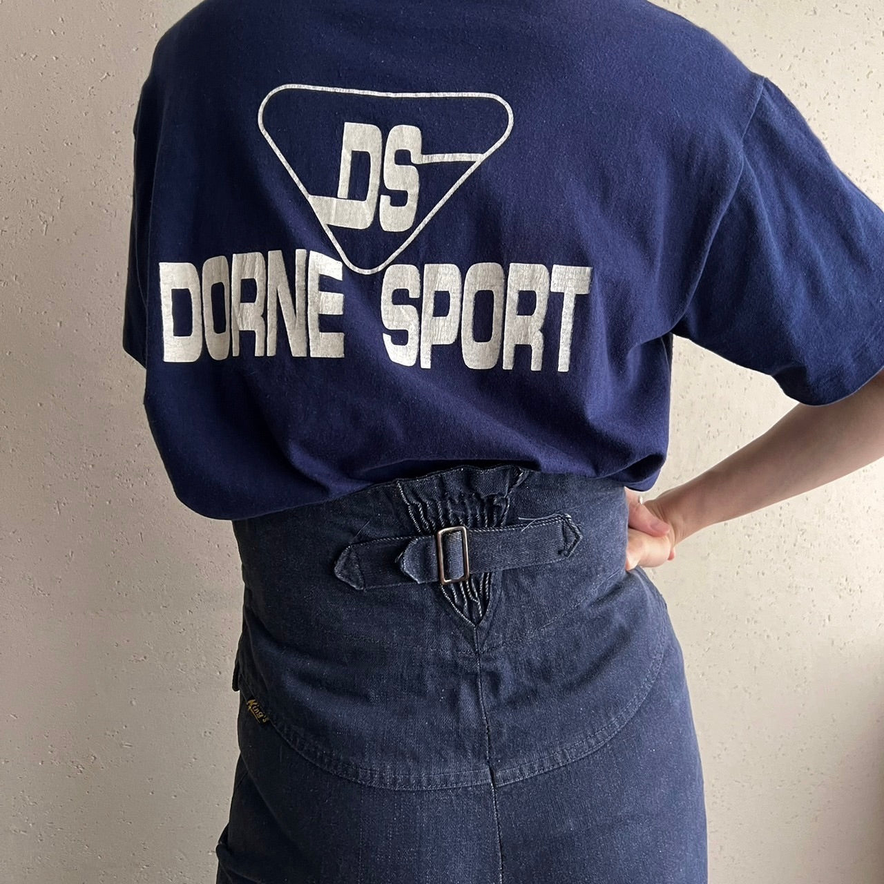 50s,60s High Waisted Denim