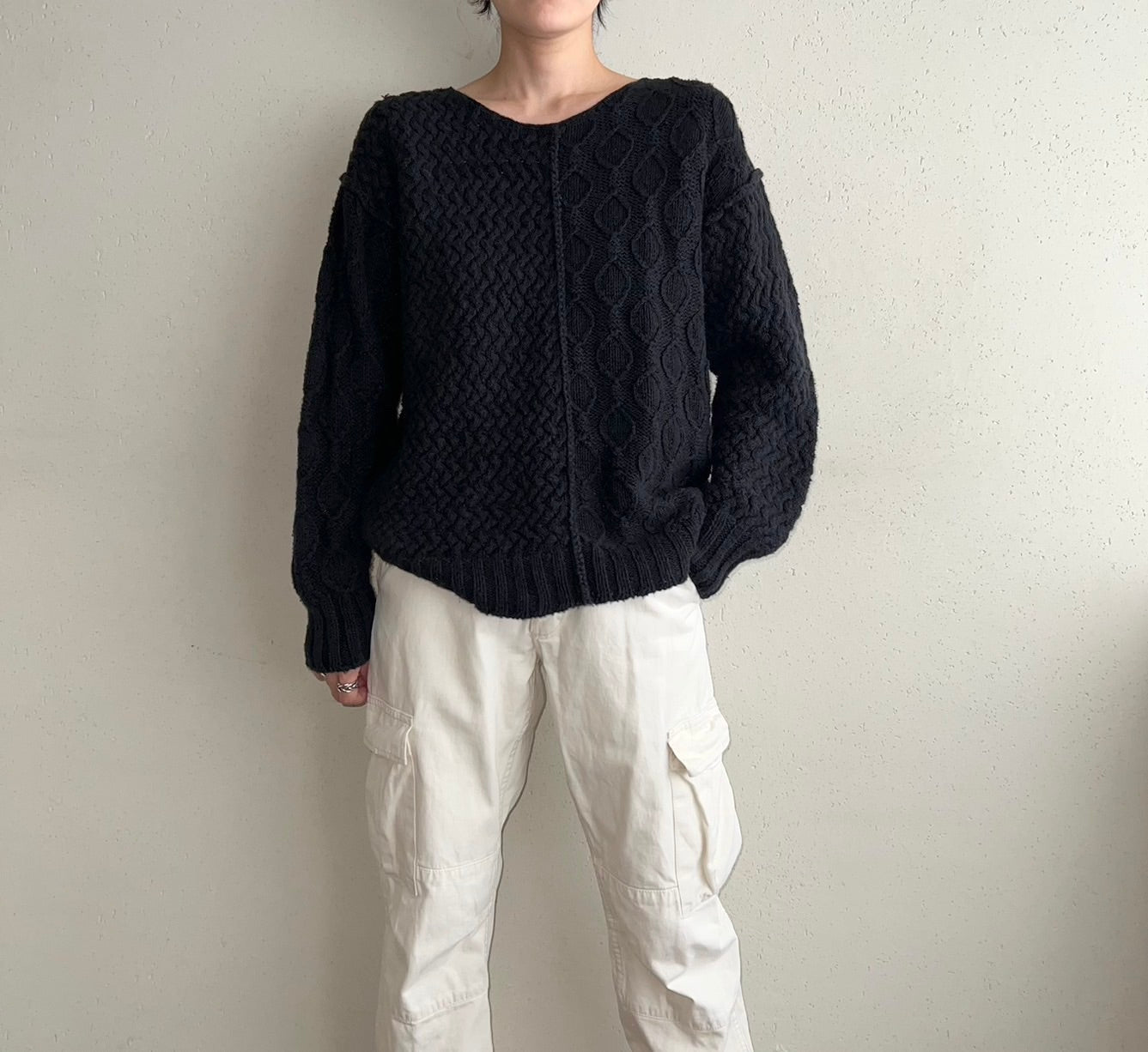 90s Hand Knit Top