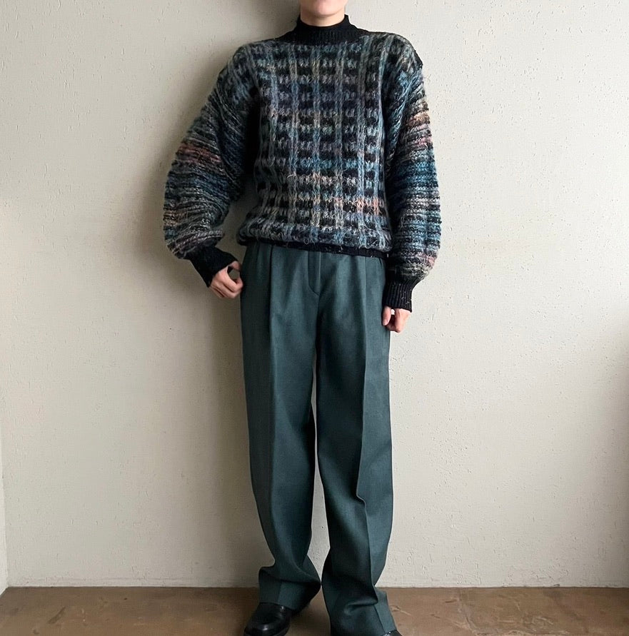 80s Mohair Mix Knit Made in Italy