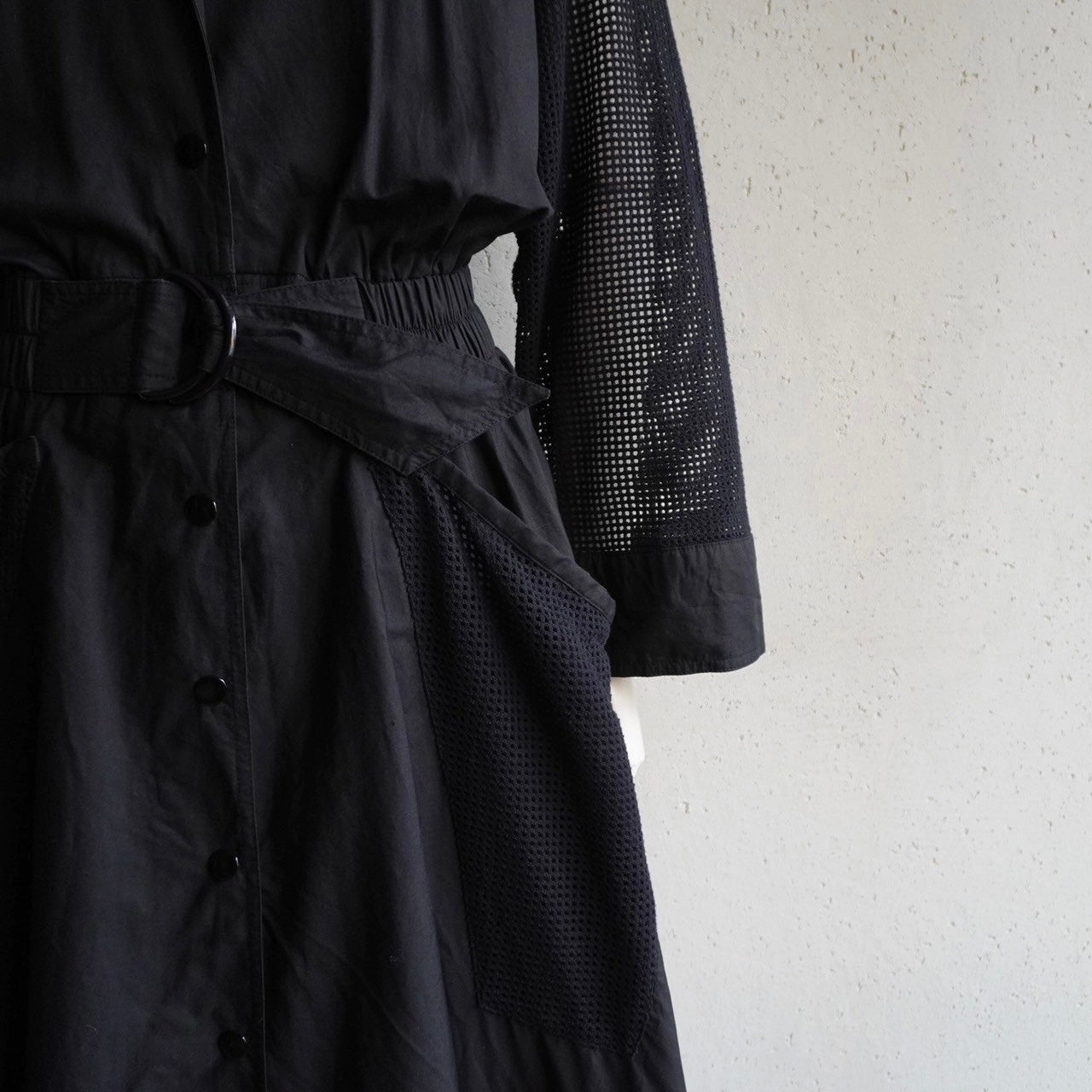 80s Mesh Dress Made in USA