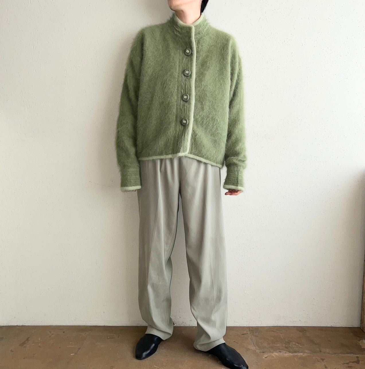 90s Angora Knit Jacket