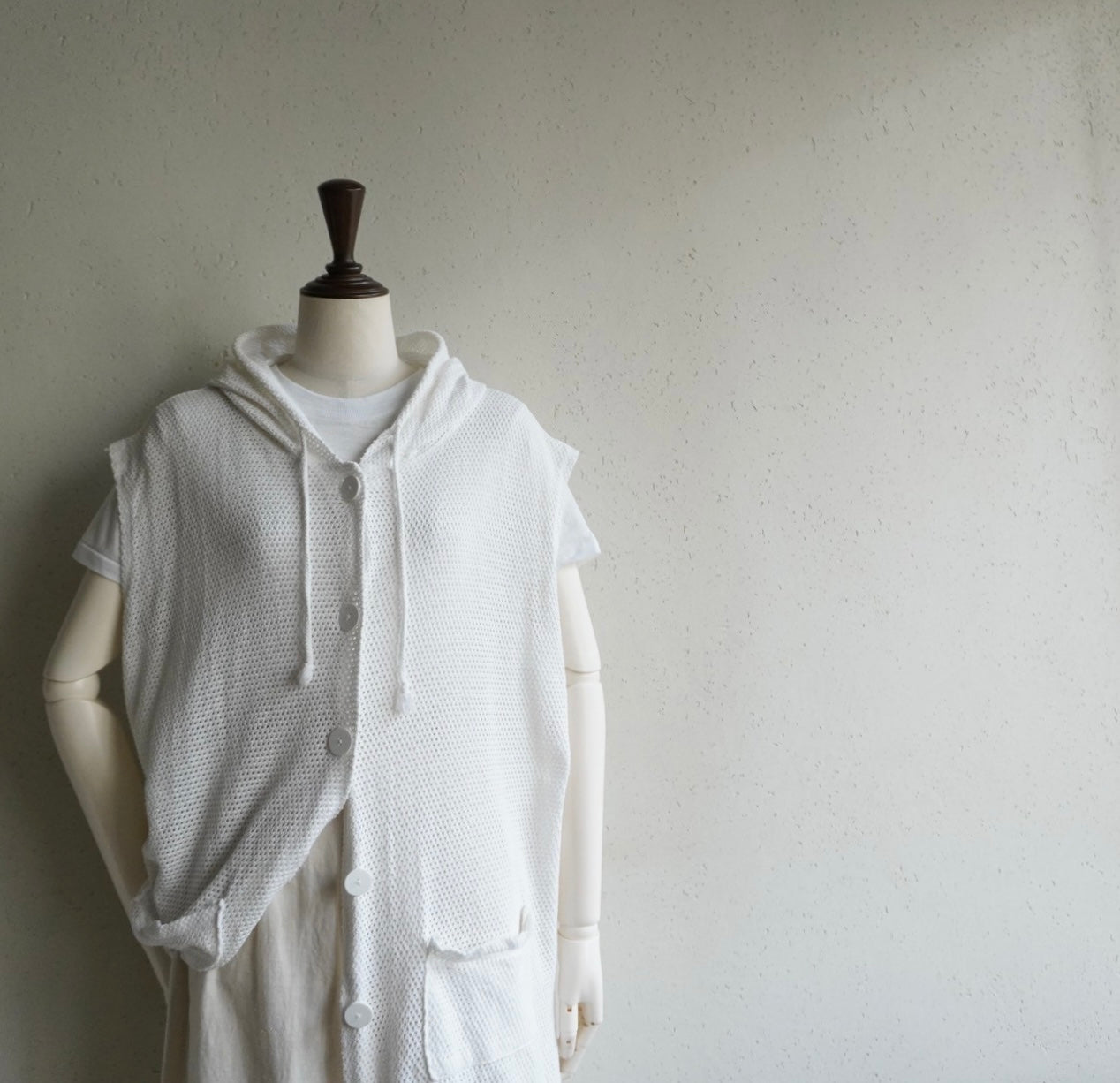 90s Mesh Sleeveless Top Made in USA