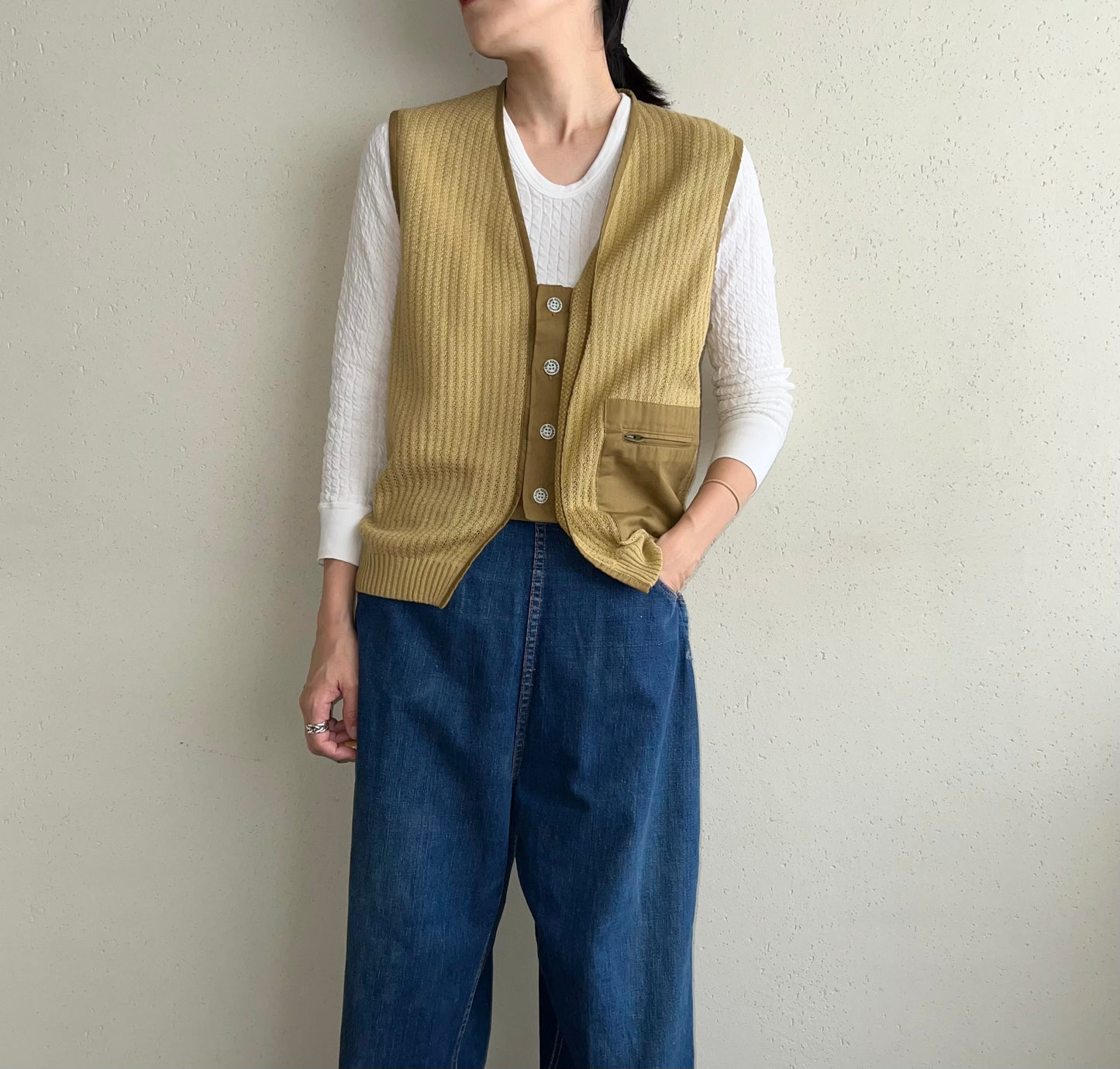 90s Knit Vest Made in Italy