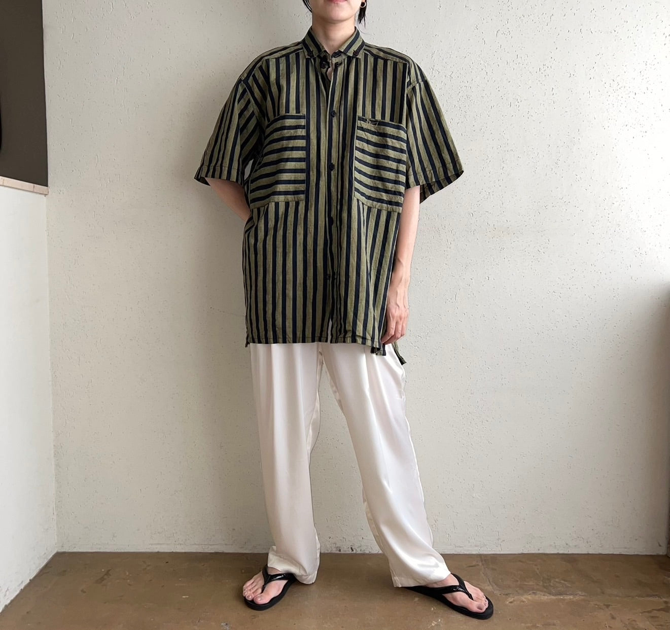 90s EURO Striped Shirt