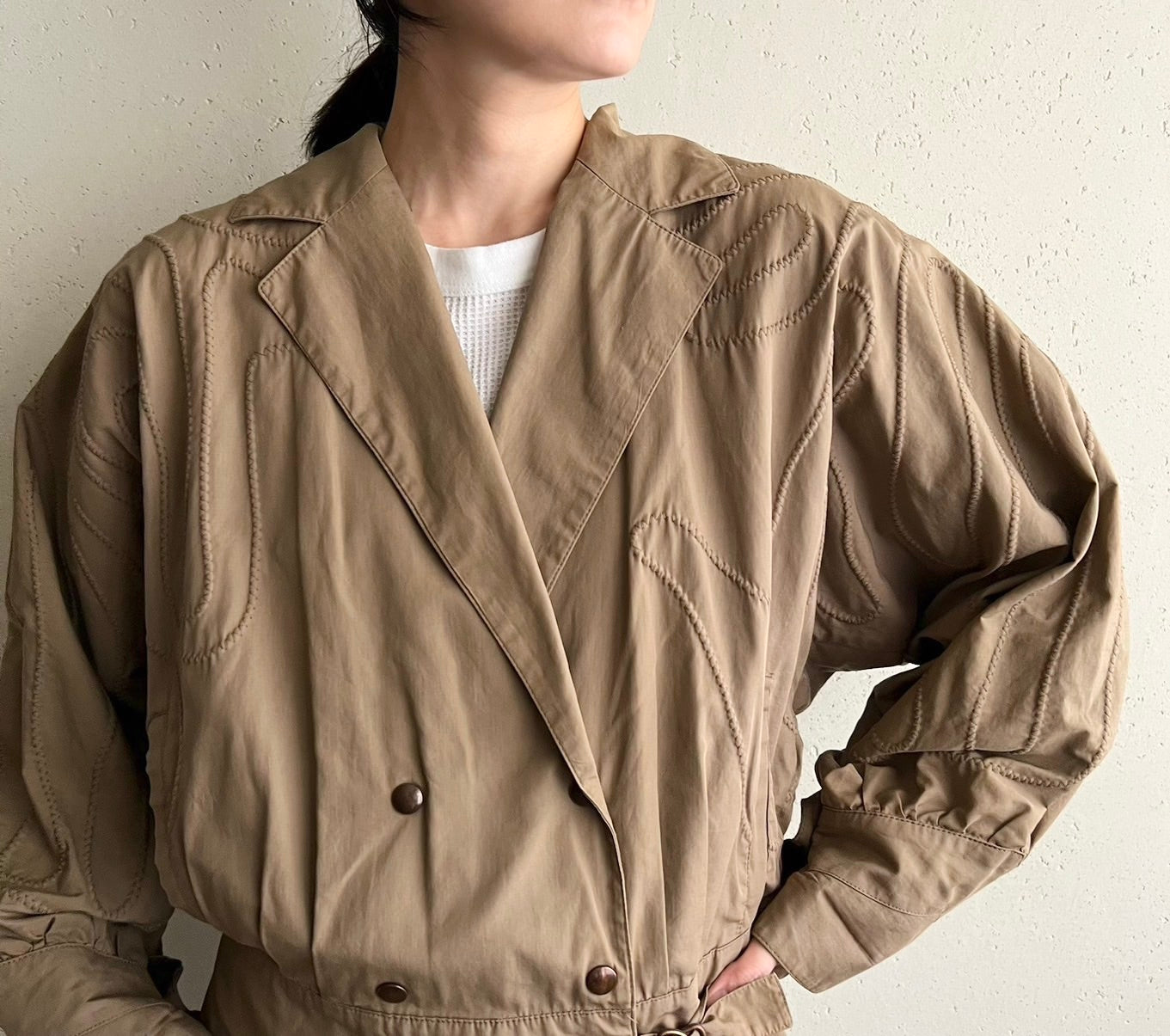 80s EURO Cotton Light Jacket