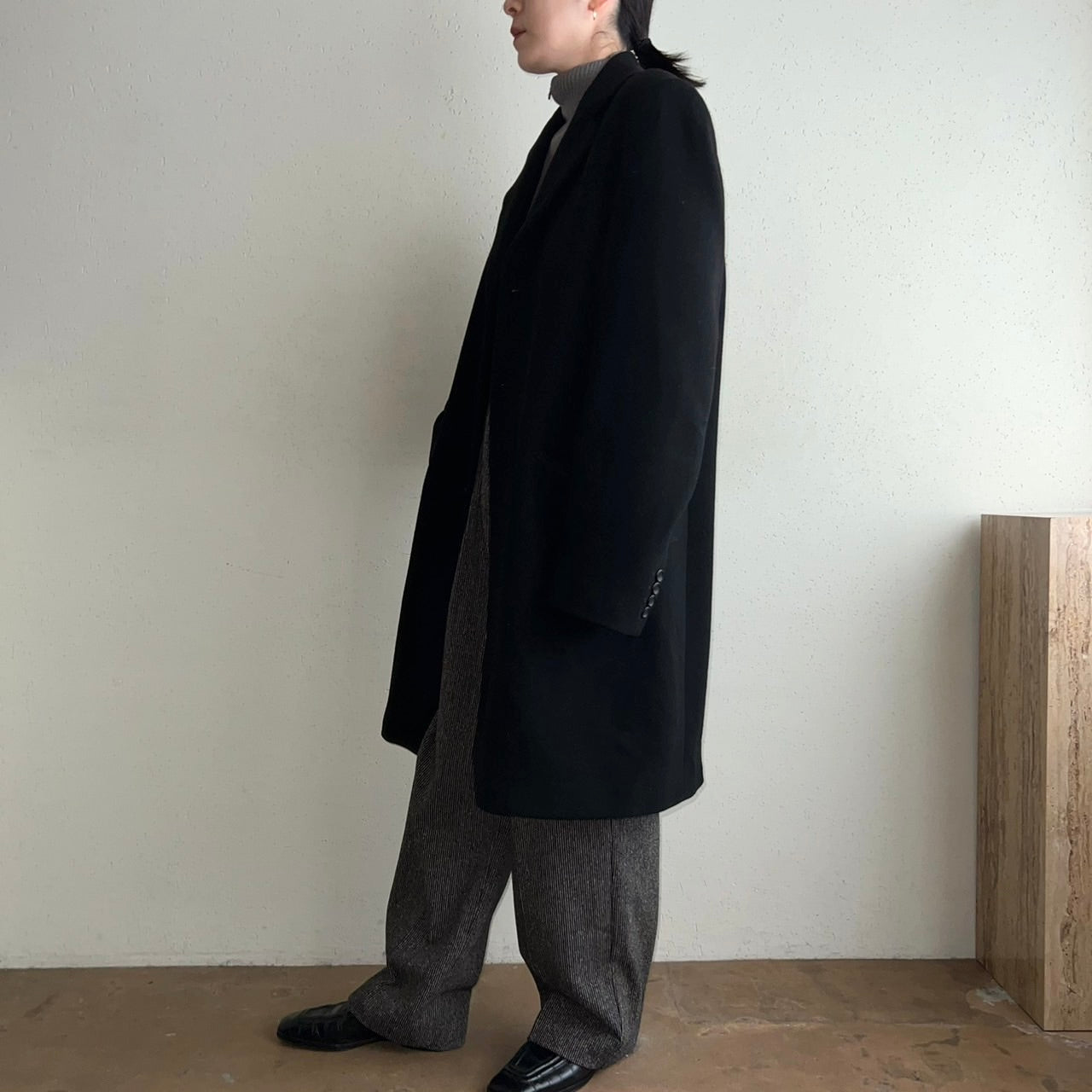 90s Cashmere Coat Made in Italy