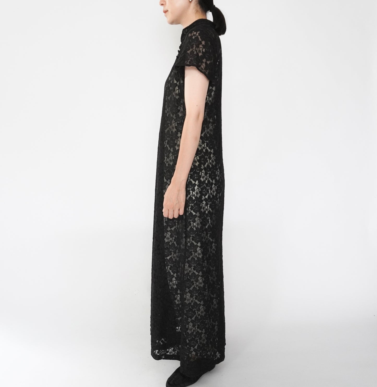 90s Lace Asian Design Dress
