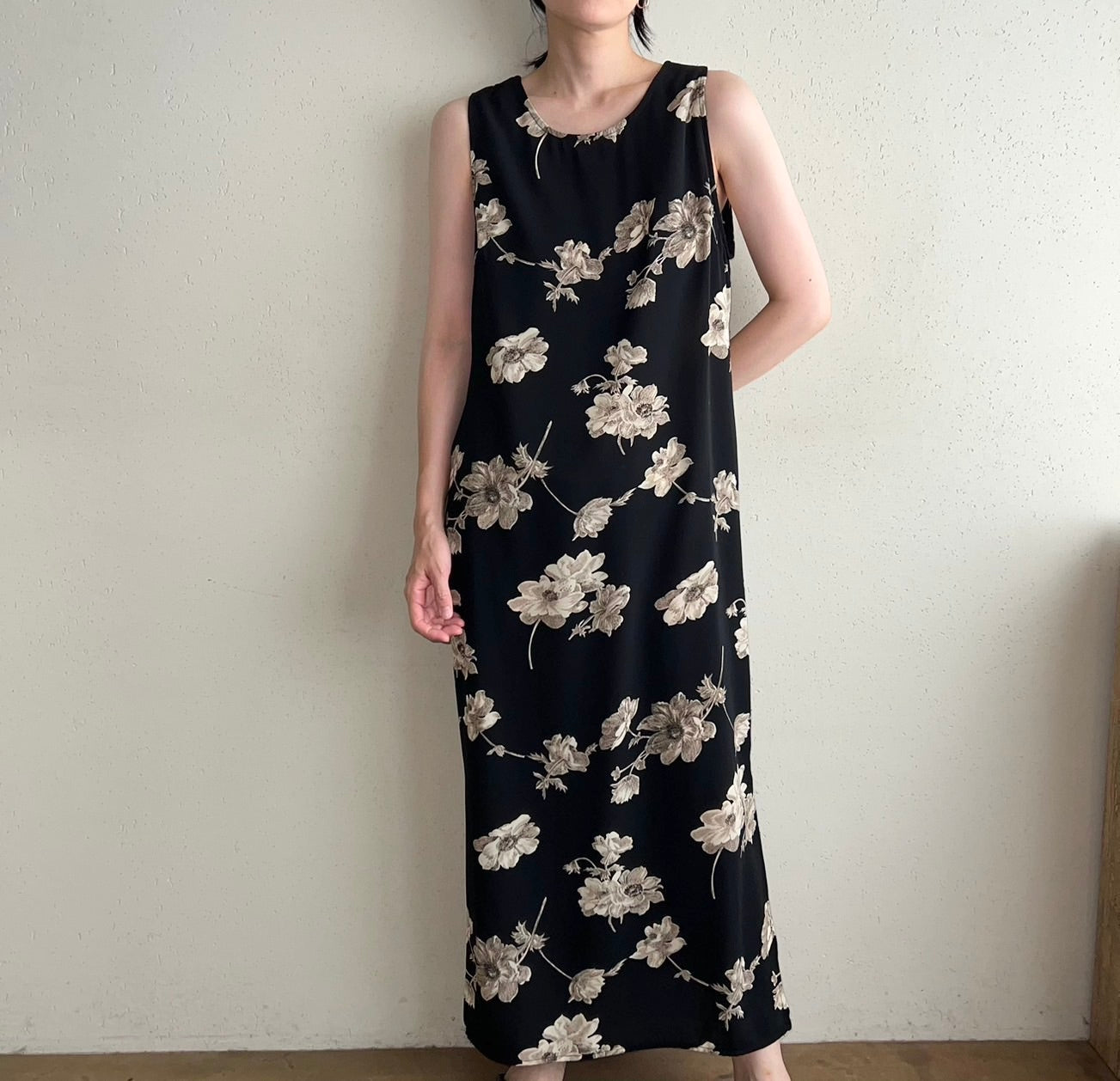 90s Printed Dress