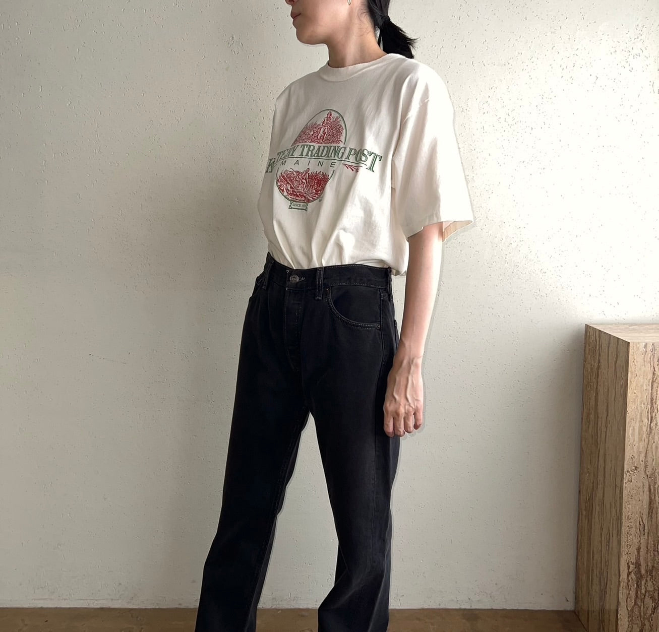 90s Printed T-shirt Made in USA