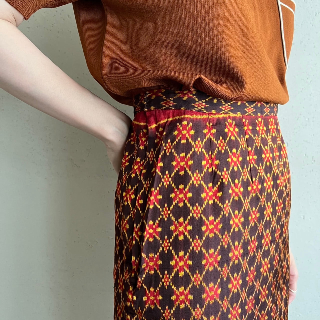 80s Pattern Skirt