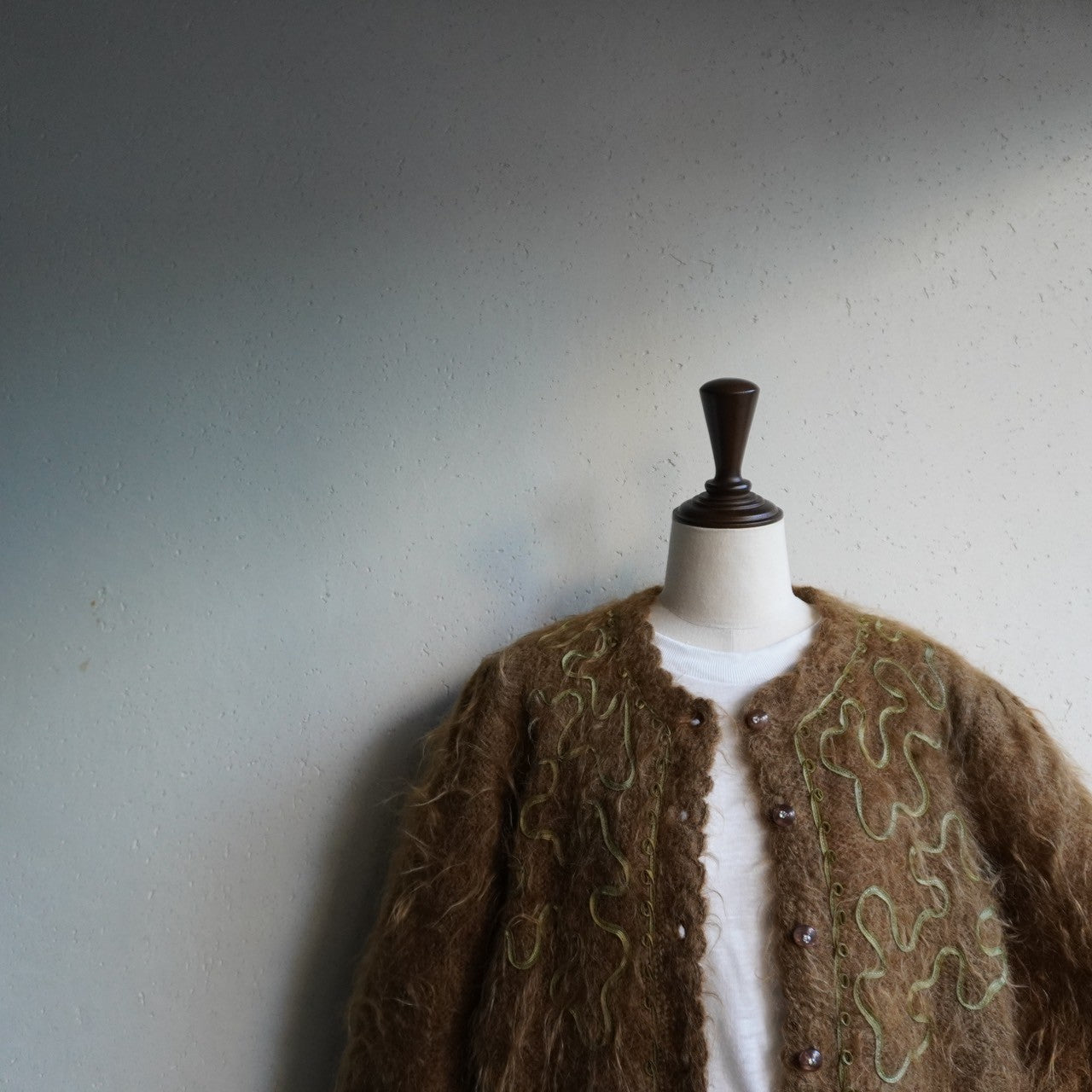 80s Design Knit Cardigan