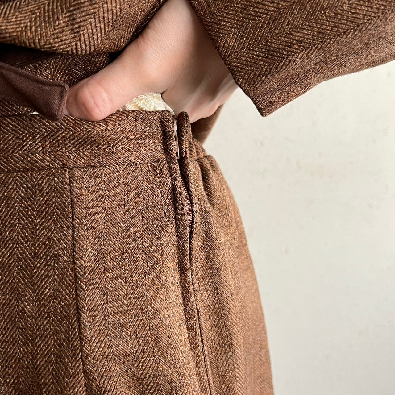 90s Zipped Two-Piece