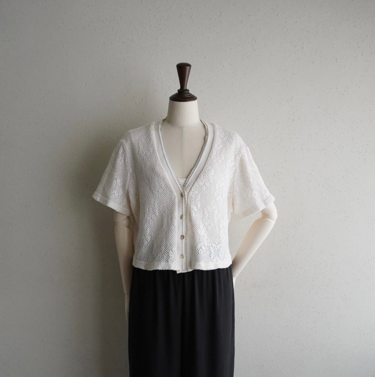 90s Design Top Cardigan