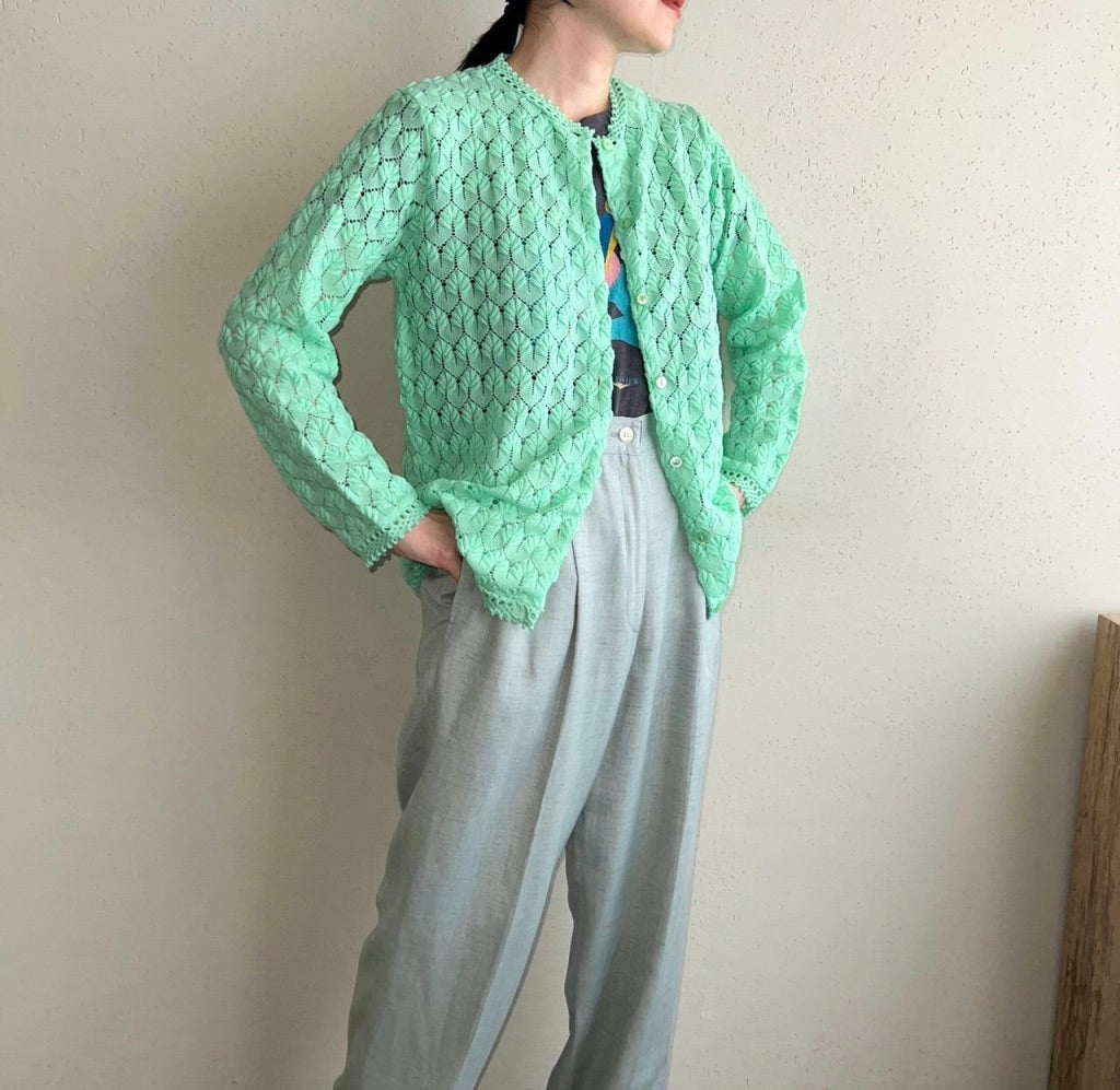 70s Knit Cardigan