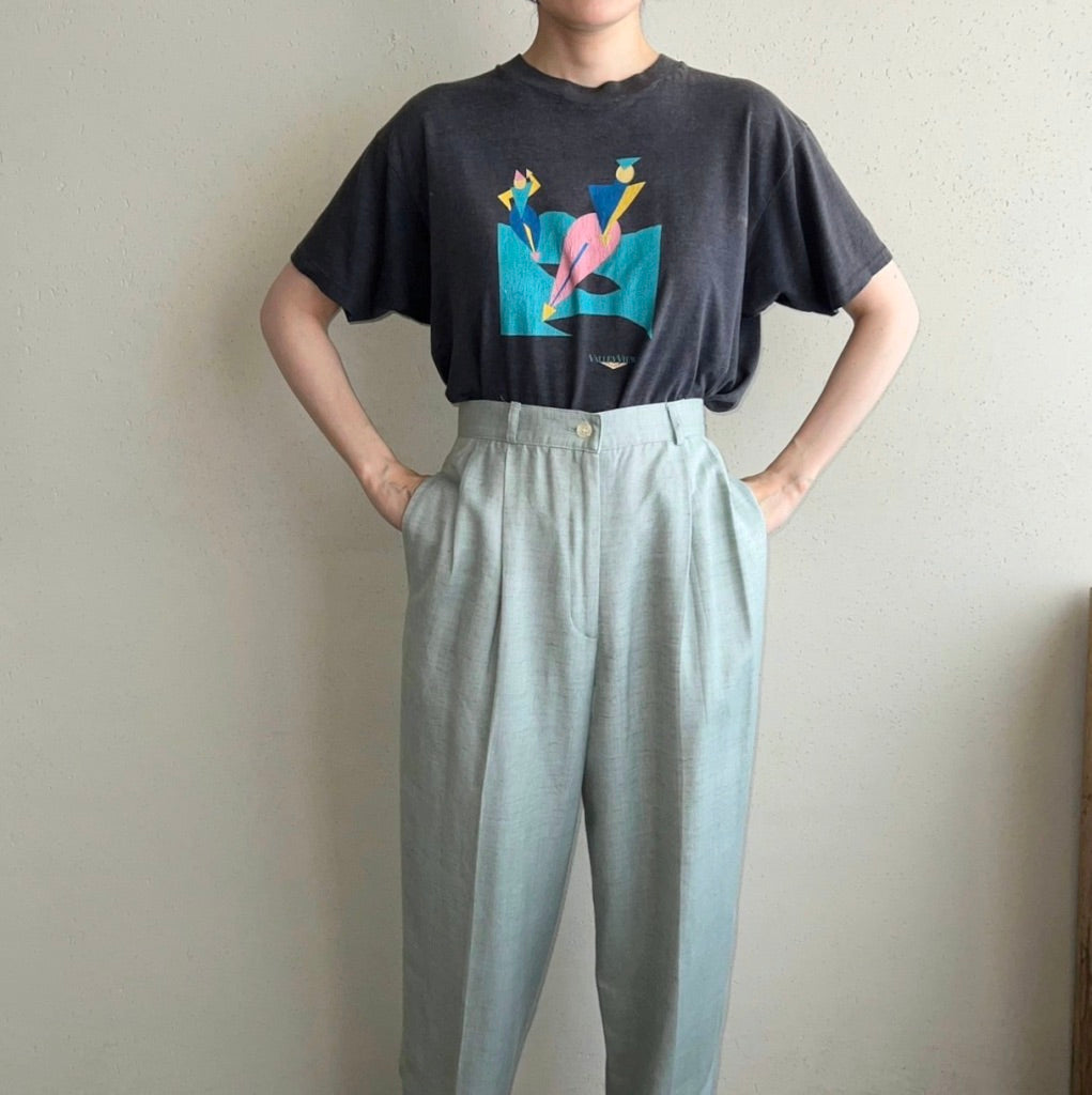 80s Printed T-shirt Made in USA