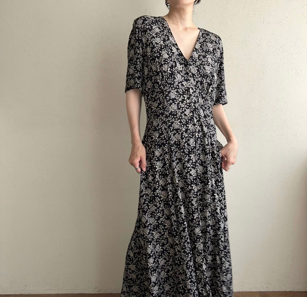 90s Rayon Dress