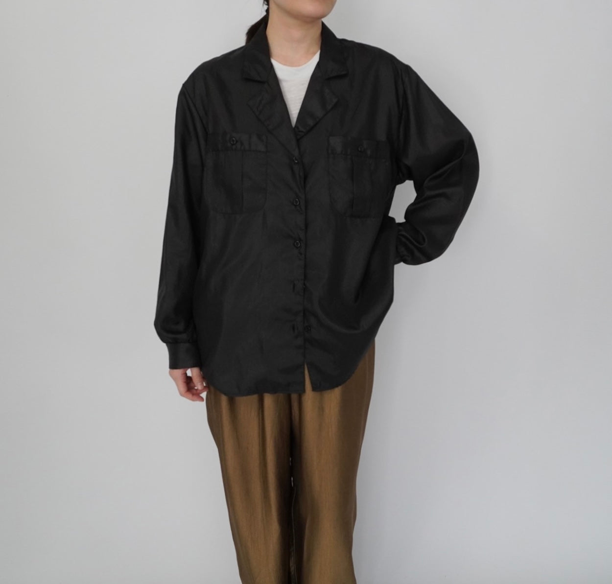 90s Black Shirt