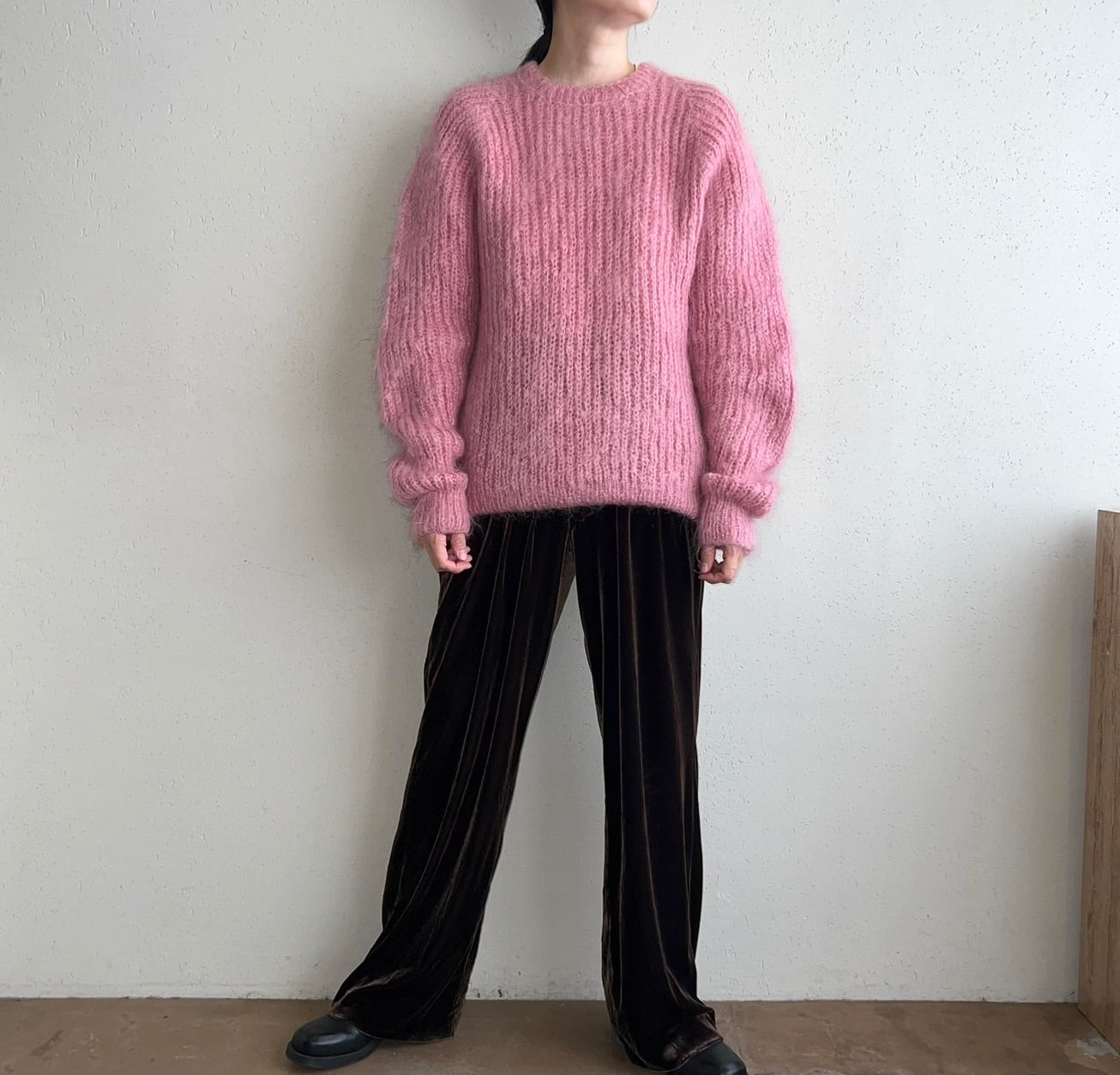80s Pink Knit