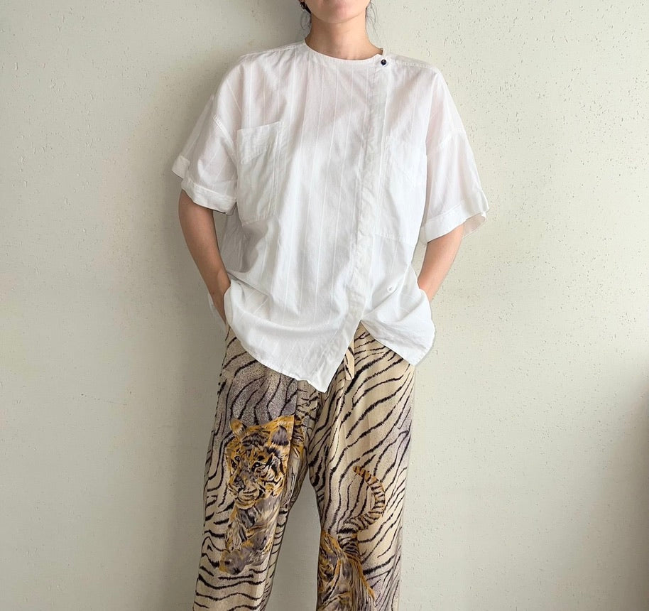 90s EURO Cotton Design Blouse