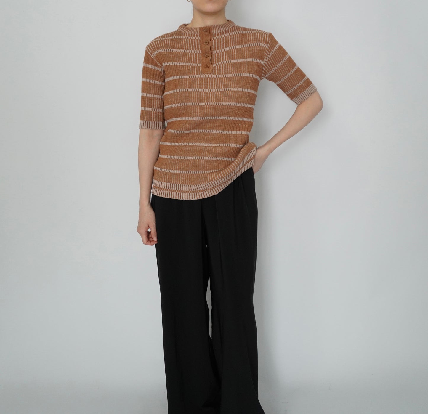 70s Ribbed Top